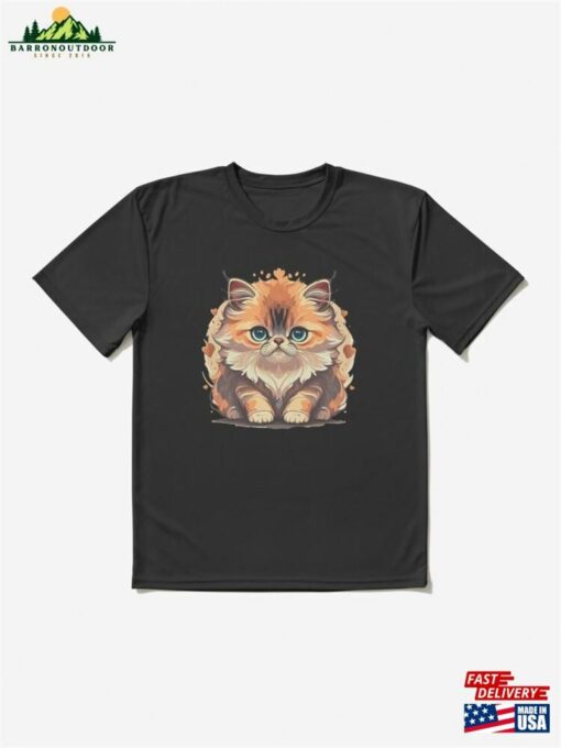 3 Cute Golden Shaded Persian Cat Active T-Shirt Classic Sweatshirt