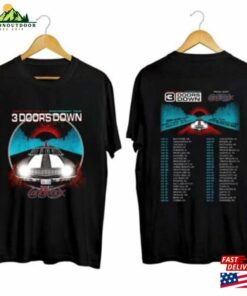 3 Doors Down Band Shirt Away From The Sun Anniversary Tour 2023 Tee Sweatshirt Hoodie