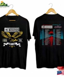 3 Doors Down Band Shirt Away From The Sun Anniversary Tour 2023 Vintage Classic T-Shirt