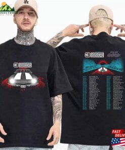 3 Doors Down Band Shirt Rock Concert Away From The Sun Anniversary Tour 2023 T-Shirt Classic 3 Doors Down Band Shirt Rock Concert Away From The Sun Anniversary Tour 2023 T-Shirt Classic