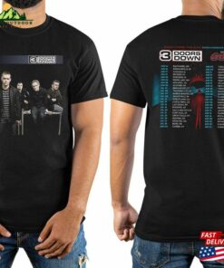 3 Doors Down Rock Band Concert Tour 2023 Shirt Away From The Sun Anniversary Classic Hoodie