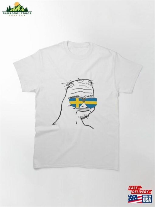 30 Year Old Boomer Wojak Sweden Classic T-Shirt Unisex