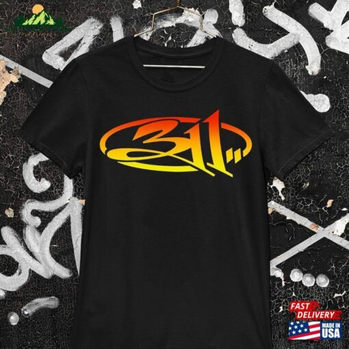 311 Band Logo T-Shirt Sweatshirt Hoodies Long Sleeve Unisex Size S 4Xl Adult High Quality Best Gift Classic