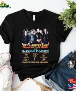 35Th Anniversary 1988 – 2023 The Smashing Pumpkins Signatures T-Shirt Shirt Fam Gift Sweatshirt Hoodie