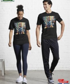 4 Cat Sitting With A Cellphone Design For Gift In Vintage And Retro Style Newest T T-Shirt Classic 4 Cat Sitting With A Cellphone Design For Gift In Vintage And Retro Style Newest T T-Shirt Classic