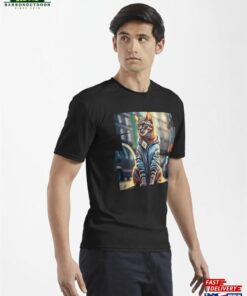 4 Cat Sitting With A Cellphone Design For Gift In Vintage And Retro Style Newest T T-Shirt Classic 2 4 Cat Sitting With A Cellphone Design For Gift In Vintage And Retro Style Newest T T Shirt Classic 3