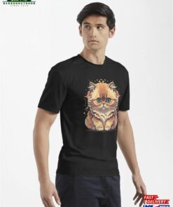 4 Cute Golden Shaded Persian Cat Active T-Shirt Unisex Classic 2 4 Cute Golden Shaded Persian Cat Active T Shirt Unisex Classic 3