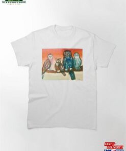 4 Forest Keepers Original Acrylic Canvas Painting Classic T-Shirt Sweatshirt