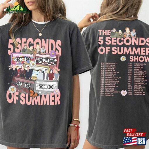 5 Seconds Muisc 5Sos 2Side Tour 2023 Sweatshirt Hoodie