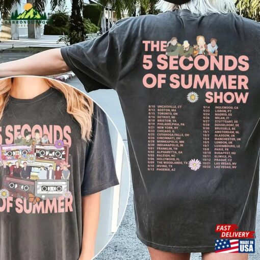 5 Seconds Muisc 5Sos 2Side Tour 2023 Sweatshirt Hoodie