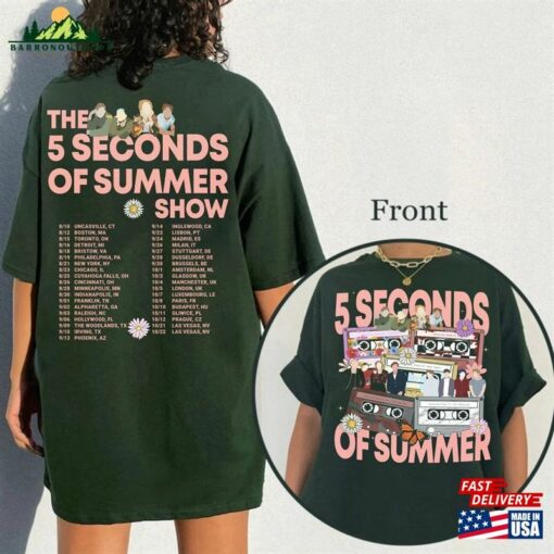 5 Seconds Muisc 5Sos 2Side Tour 2023 Sweatshirt Hoodie