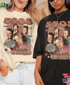 5 Seconds Of Summer Music Shirt 5Sos Album Vintage Graphic Y2k 90S Hoodie Classic