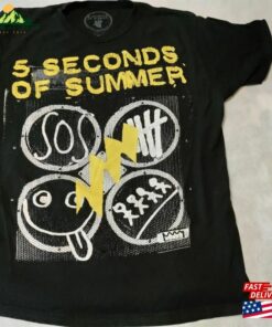 5 Seconds Of Summer Music Shirt Merch Vintage The Show 2023 Tour Sweatshirt 5Sos Unisex T-Shirt