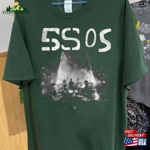 5 Seconds Of Summer Music Shirt Merch Vintage The Show 2023 Tour Sweatshirt T-Shirt