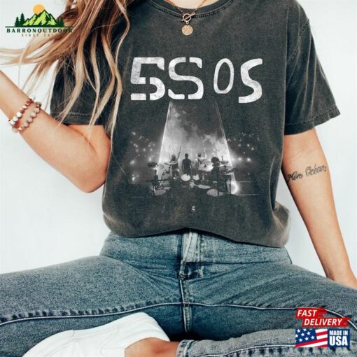 5 Seconds Of Summer Music Shirt Merch Vintage The Show 2023 Tour Sweatshirt T-Shirt