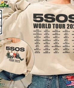 5 Seconds Of Summer Music Shirt Sos Merch Vintage The Show 2023 Tour Classic Hoodie