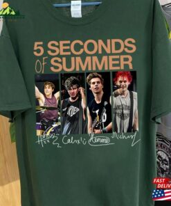 5 Seconds Of Summer Music Shirt Sos Merch Vintage The Show 2023 Tour Hoodie Sweatshirt
