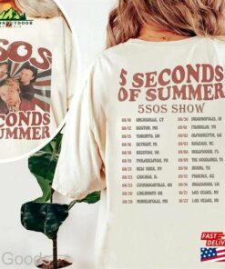 5 Seconds Of Summer Music Shirt Sos Merch Vintage The Show 2023 Tour Sweatshirt Classic