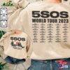 5 Seconds Of Summer Music Shirt Sos Merch Vintage The Show 2023 Tour Unisex Sweatshirt
