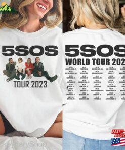 5 Seconds Of Summer Music Shirt Sos Merch Vintage The Show 2023 Tour Unisex Sweatshirt