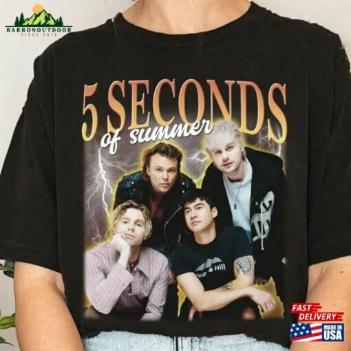 5 Seconds Of Summer Music Shirt The Show 2023 Tour Sweatshirt 5Sos Classic T-Shirt