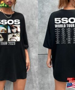 5 Seconds Of Summer Music Shirt Tour Merch 5Sos Vintage Hoodie T-Shirt