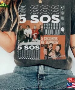 5 Seconds Of Summer Music Shirt Tour Sweatshirt 5Sos 2023 Gift Hoodie Unisex 5 Seconds Of Summer Music Shirt Tour Sweatshirt 5Sos 2023 Gift Hoodie Unisex