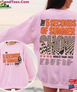 5 Seconds Of Summer Music Shirt Tour Sweatshirt 5Sos 2023 Gift Y2k Merch Vintage The Show Classic T Shirt 1