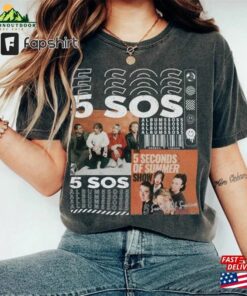 5 Seconds Of Summer Music Shirt V1 Y2k Merch Vintage The Show 2023 Tour Sweatshirt 5Sos Gift L2204mu Hoodie