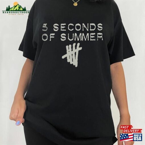 5 Seconds Of Summer Music Shirt Vintage The Show 2023 Tour Sweatshirt Hoodie Classic