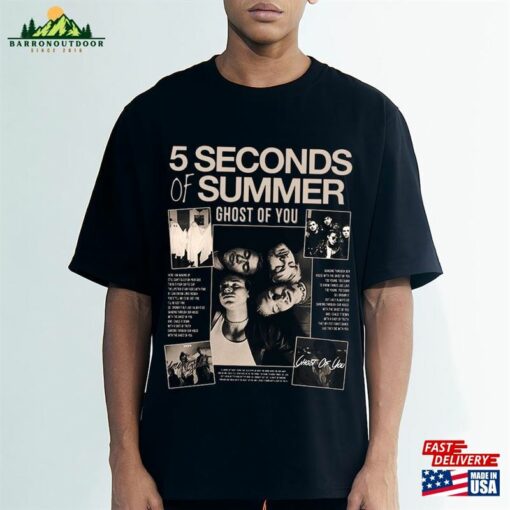 5 Seconds Of Summer Music Shirt Vintage The Show 2023 Tour Sweatshirt T-Shirt