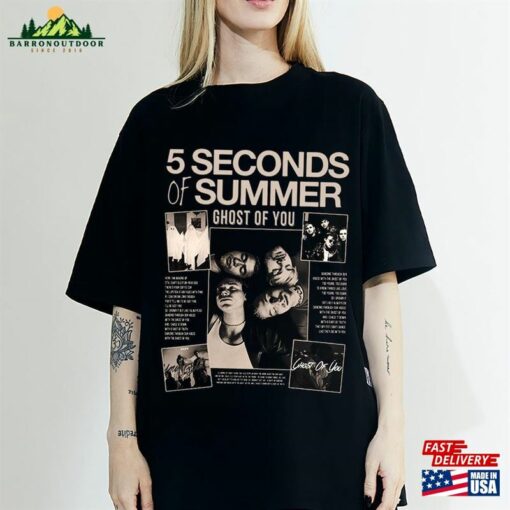 5 Seconds Of Summer Music Shirt Vintage The Show 2023 Tour Sweatshirt T-Shirt