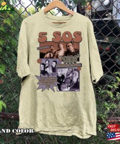 5 Seconds Of Summer Music Shirt Vintage The Show 2023 Tour Sweatshirt T-Shirt Classic