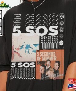 5 Seconds Of Summer Music Shirt Y2k Merch Vintage The Show 2023 Tour Sweatshirt 5Sos Gift L2204mu T Shirt 1