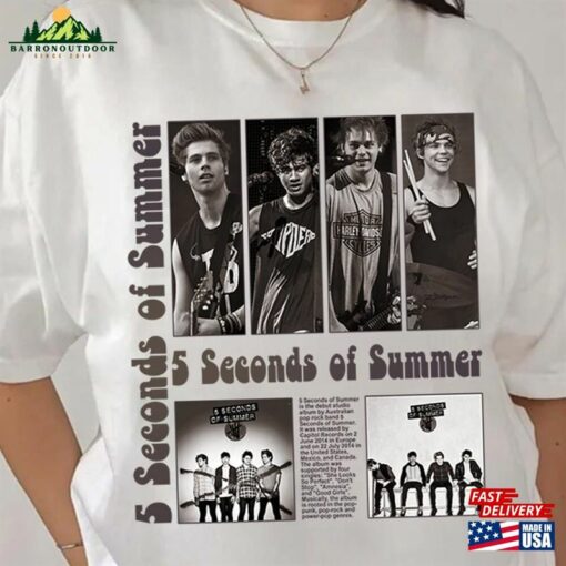 5 Seconds Of Summer Shirt Merch Vintage The Show 2023 Tour 5Sos Sweatshirt Classic