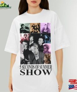 5 Seconds Of Summer Show T-Shirt 5Sos 2023 World Tour Sweatshirt Pop Rock Band Merch Unisex 5 Seconds Of Summer Show T-Shirt 5Sos 2023 World Tour Sweatshirt Pop Rock Band Merch Unisex