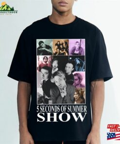 5 Seconds Of Summer Show T-Shirt 5Sos 2023 World Tour Sweatshirt Pop Rock Band Merch Unisex