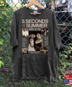 5 Seconds Of Summer Show T-Shirt 5Sos Ghost You Sweatshirt Pop Rock Band Merch Classic