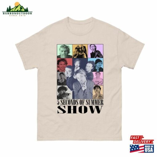 5 Seconds Of Summer The Eras Tour Shirt 5Sos Show 2023 Vintage Sweatshirt Classic