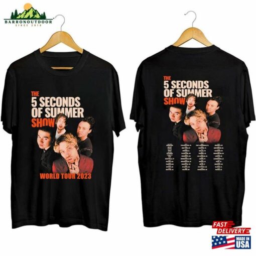 5 Seconds Of Summer World Tour 2023 2024 Shirt 5Sos Fan Classic Sweatshirt