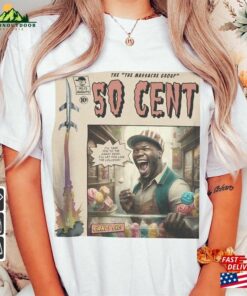 50 Cent Comic Shirt 90S Vintage Merch Book Art Candy Shop The Massacre Album World Tour Ticket 2023 Graphic Tee Gift V1 Com2305kh Sweatshirt Hoodie 3 50 Cent Comic Shirt 90S Vintage Merch Book Art Candy Shop The Massacre Album World Tour Ticket 2023 Graphic Tee Gift V1 Com2305kh Sweatshirt Hoodie 4