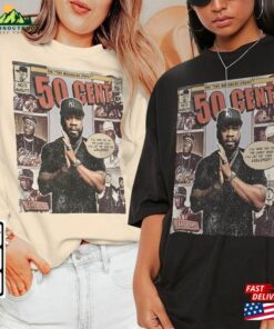 50 Cent Comic Shirt 90S Vintage Merch Book Art Candy Shop The Massacre Album World Tour Tickey 2023 Graphic Tee L286 Sweatshirt Classic 50 Cent Comic Shirt 90S Vintage Merch Book Art Candy Shop The Massacre Album World Tour Tickey 2023 Graphic Tee L286 Sweatshirt Classic