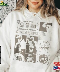 50 Cent Rap Shirt Get Rich Or Die Tryin Album 90S Y2k Merch Vintage Hiphop Sweatshirt Unisex T-Shirt 3 50 Cent Rap Shirt Get Rich Or Die Tryin Album 90S Y2k Merch Vintage Hiphop Sweatshirt Unisex T Shirt 4