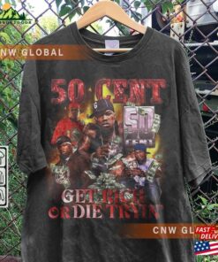 50 Cent Rap Shirt K2 Get Rich Or Die Tryin Album 90S Y2k Merch Vintage Hiphop Sweatshirt Hoodie