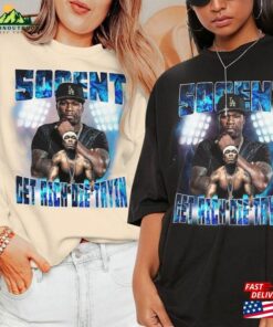 50 Cent Rap Shirt K3 Get Rich Or Die Tryin Album 90S Y2k Merch Vintage Hiphop Sweatshirt Hoodie Classic 3