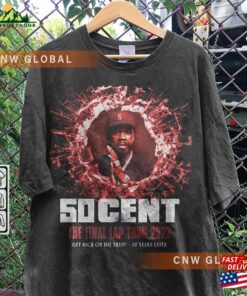 50 Cent Rap Shirt The Final Lap Tour 2023 90S Y2k Merch Vintage Hiphop Sweatshirt T-Shirt Classic