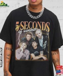 5S Of Summer 2 Sided Shirt Seconds Band For 5Sos Fan T-Shirt Sweatshirt