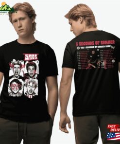 5S Of Summer Show T-Shirt Seconds Band For 5Sos Fan Unisex Hoodie 2 5S Of Summer Show T Shirt Seconds Band For 5Sos Fan Unisex Hoodie 3