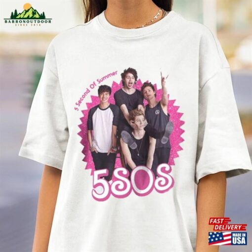 5Sos Funny Shirt 5 Seconds Of Summer Vintage The Show 2023 Tour Sweatshirt Classic Unisex