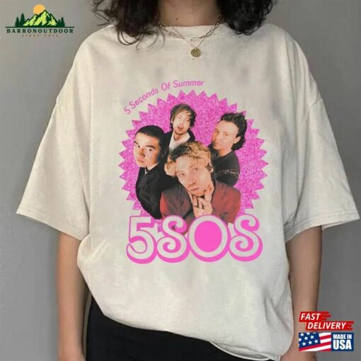 5Sos Funny Shirt 5 Seconds Of Summer Vintage The Show 2023 Tour Sweatshirt Unisex